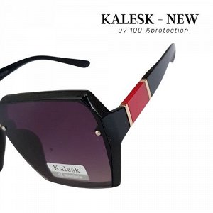 Очки солнцезащитные Kalesk, женские, чёрные, 31092А-1032 61, арт.219.033