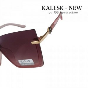 Очки солнцезащитные Kalesk, женские, тёмно-розовые, 31092А-1052 140, арт.219.024