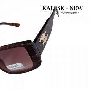 Очки солнцезащитные Kalesk, женские, коричневые, 31092А-21028 С5, арт.219.019