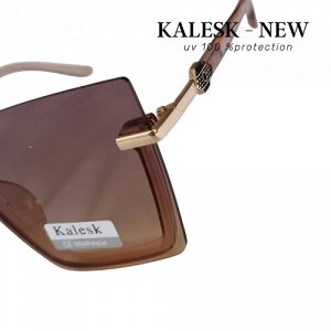 Очки солнцезащитные Kalesk, женские, светло-коричневые, 31092А-1052 140, арт.219.055