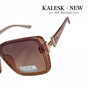 Очки солнцезащитные Kalesk, женские, светло-коричневые, 31092А-1043 62, арт.219.021