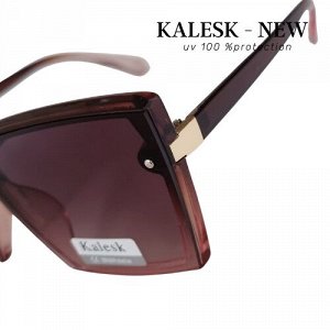 Очки солнцезащитные Kalesk, женские, тёмно-розовые, 31092А-29436 132, арт.219.048