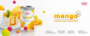 Манго пюре без сахара из Мьянмы, 430гр