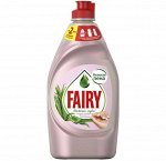 FAIRY Средство для мытья посуды Нежные руки Розовый Жасмин и Алоэ Вера 450мл