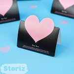 Открытка &quot;Love Love&quot;, черный