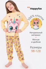 Happy Fox, Пижама для девочки Happy Fox