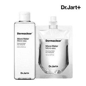 Мицеллярная вода для очищения и тонизирования кожи Dr.Jart+ Dermaclear MicroWater + запаска, 250мл+150мл