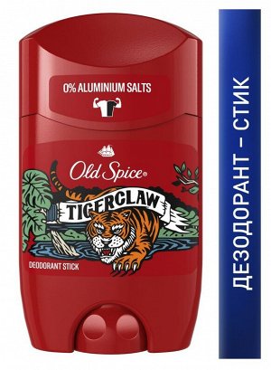 OLD SPICE Твердый дезодорант Tigerclaw 50мл