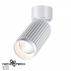 358508 OVER NT21 163 белый Светильник накладной светодиодный IP20 LED 4000K 12W 220V MAIS LED