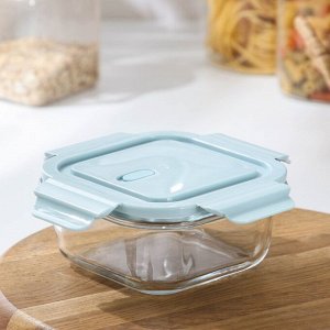 Контейнер с крышкой квадратный Cookn Freeze, 500 мл, 13,5x6 см, цвет МИКС