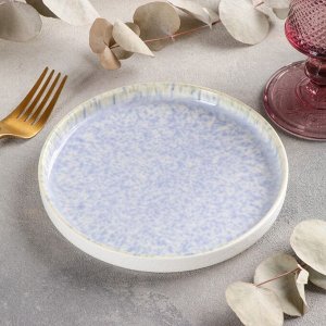 Тарелка пирожковая «Гравитация», d=15,5 см, цвет синий
