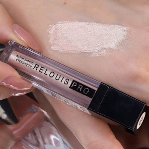 Тени д/век жидкие сатиновые "PRO Satin" RELOUIS 4.7гр.