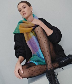 Street Колготки с рисунком «точки» 20 den