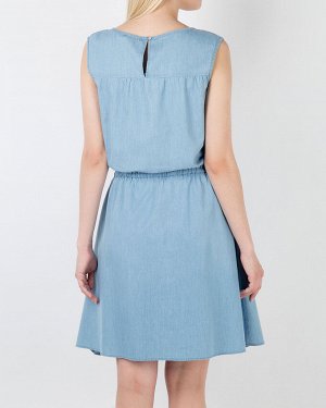 Платье жен. (006013) светло-голубой