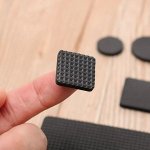 Накладка-протектор квадратная для мебели, 18 шт