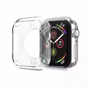 Противоударный силиконовый чехол для Apple Watch 44 mm