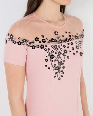 Платье жен. (141508) пепельно-розовый
