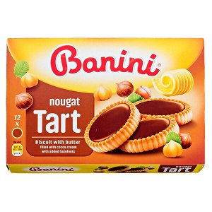 Бисквит BANINI Nougat Tart 210 г