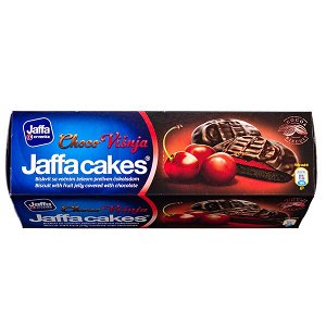 Печенье Jaffa cakes Choco Вишня 155 г 1 уп.х 24 шт.