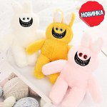 Оригинальный подарок! Популярная мягкая игрушка &quot;Хаги Ваги&quot; зубастый кролик, для детей, уникальный дизайн и привлекательный внешний вид / 30 см