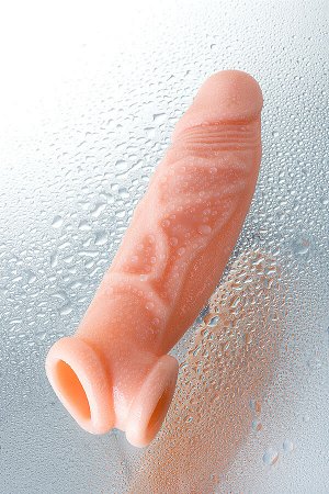 Насадка XLover by TOYFA для увеличения размера, TPR, телесный 18,5 см