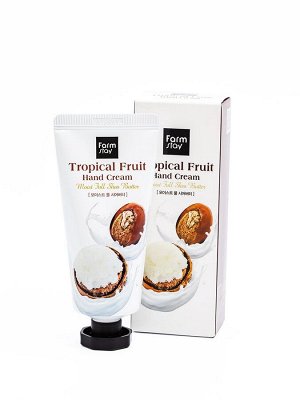 Крем для рук, "Тропические фрукты - Кокос и Масло Ши" FarmStay Tropical Fruit Hand Cream Coconut   Shea Butter , 50 мл., шт