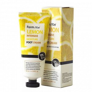 Крем для ног (с лимоном) FarmStay  Lemon Intensive Moisture Foot Cream, 100мл, шт