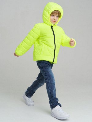 Комплект для мальчиков: брюки текстильные джинс, куртка текст с полиурет, фуфайка(футболка) трикотаж