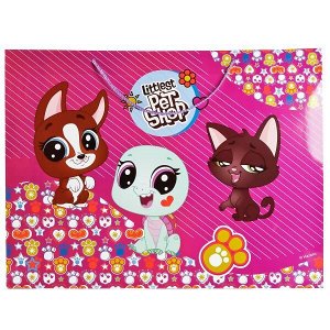 CLRBG-PSH-05 ПАКЕТ ПОДАРОЧНЫЙ "ИГРАЕМ ВМЕСТЕ" LITTLEST PET SHOP 46Х61Х20СМ, БУМ., ГЛЯНЦЕВЫЙ УП-12ШТ в кор.6уп