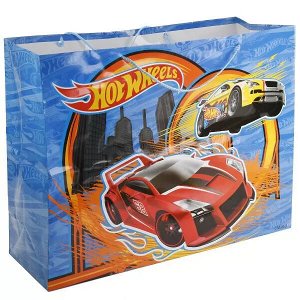 CLRBG-HW-05 ПАКЕТ ПОДАРОЧНЫЙ "ИГРАЕМ ВМЕСТЕ" HOT WHEELS 46Х61Х20СМ, БУМ., ГЛЯНЦЕВЫЙ В ПАК. УП-12ШТ в кор.6уп