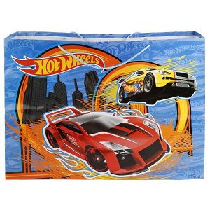 CLRBG-HW-05 ПАКЕТ ПОДАРОЧНЫЙ "ИГРАЕМ ВМЕСТЕ" HOT WHEELS 46Х61Х20СМ, БУМ., ГЛЯНЦЕВЫЙ В ПАК. УП-12ШТ в кор.6уп