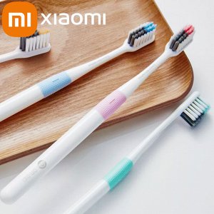 Набор зубных щеток Xiaomi DR.BEI Bass Method Toothbrush / 4 шт.