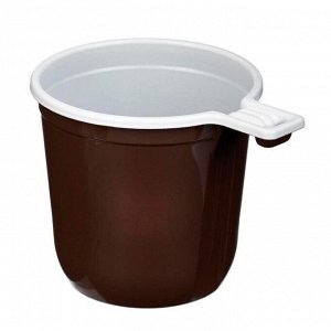 Чашка кофейная однораз., пластиковая,  200 мл. (50 шт/упак)