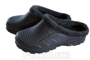 Уют Сабо утепленные мужские черные