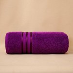 Полотенце банное Harmonika цвет пурпурный (70х130 см)