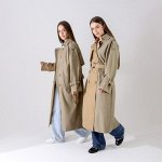 Плащ двуцветный база, р-р 42-44