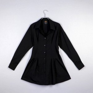 Платье-рубашка SL, чёрный