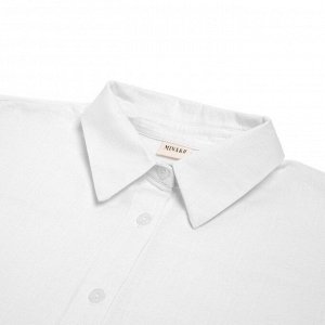 Блузка женская MINAKU: Casual Collection, цвет белый