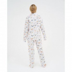 Пижама (рубашка, брюки) женская KAFTAN "Радуга" р. 40-42