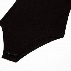 Джемпер (боди) женский MINAKU SLIM FIT: цвет чёрный