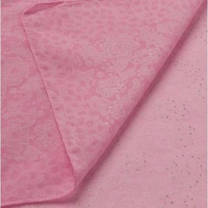 Платок женский, цвет розовый, размер 70х70