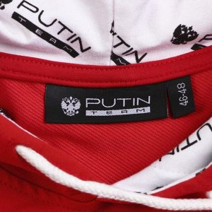 Толстовка Putin team, Mr. President, красная