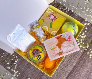 Набор подарочный в коробке "SPA лимон"