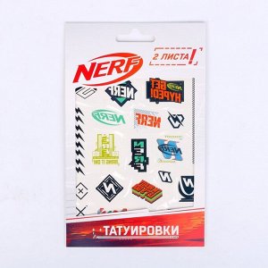 Наклейки-татуировки NERF, 2 листа 7732568