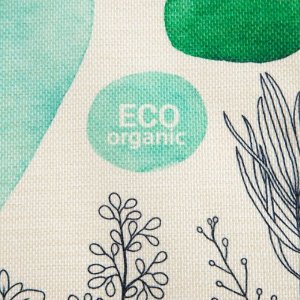 Салфетка декоративная на стол "Eco organic" 30*30см,100% п/э