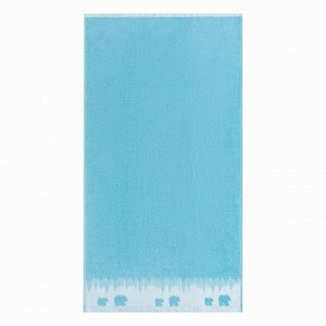 Полотенце махровое Love Life "Winter dream" 30х60 см, голубой, 100% хл, 400 гр/м2