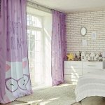 Комплект штор &quot;Этель&quot; СОРТ 2 Сладкие мечты 145х260 см-2 шт, 100% п/э, 140 г/м2