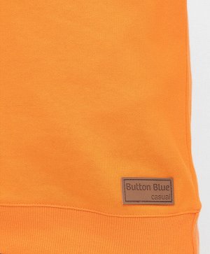 Свитшот оранжевый Button Blue