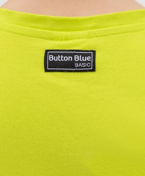 Салатовая футболка Button Blue