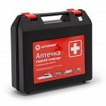 Аптечка первой помощи универсальная &quot;AUTOPROFI&quot;, пластиковый футляр, 1/10